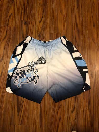 Double Side Print Crabs Lacrosse Shorts