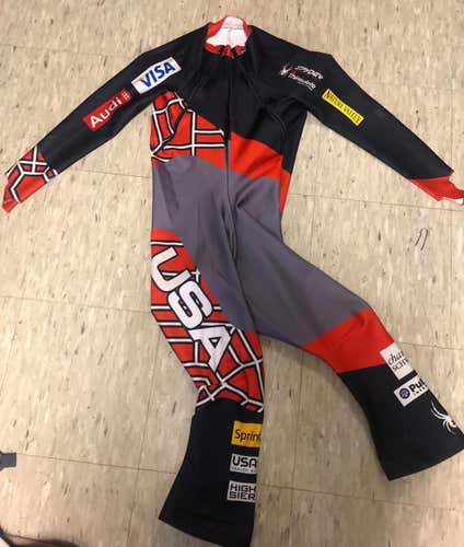 Andrew Weibrecht’s Downhill Suit Double Zip Worn Twice