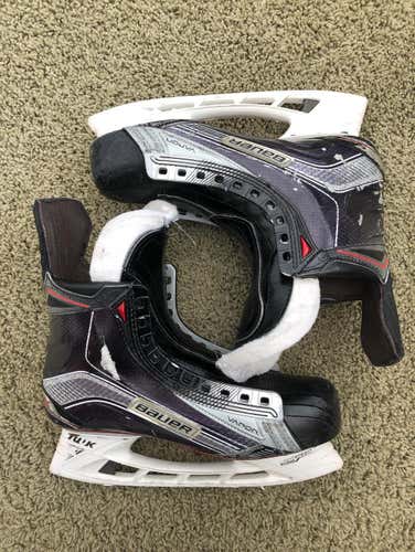 Pro Stock Bauer Vapor 1X Custom Tongues Size 9.5D