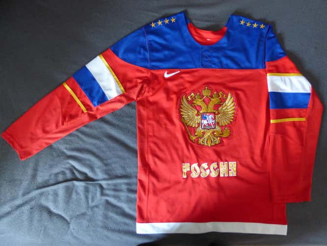 Team Russia Jersey IIHF Replica (Size XL)