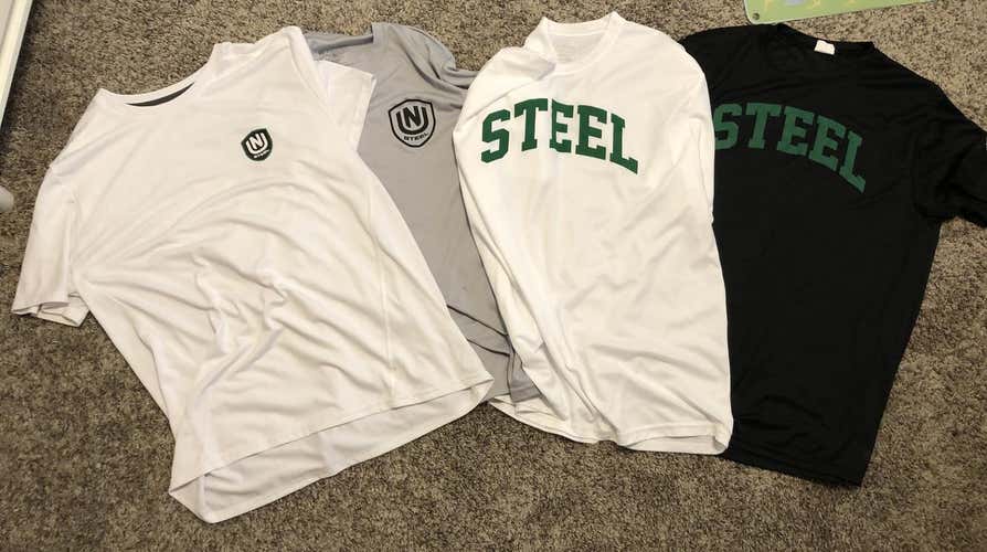New Ulm Steel NA3HL Team Issued Workout Shirts