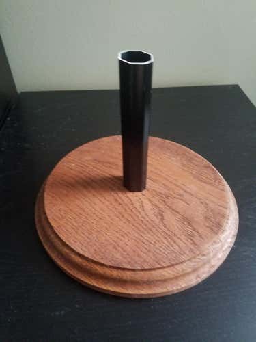 Handmade Oak Lacrosse Head Holder/Presentation Stand