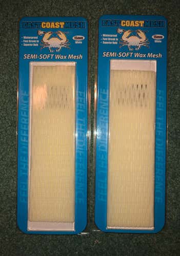 2 ECM Semi-Soft Wax Mesh Pieces