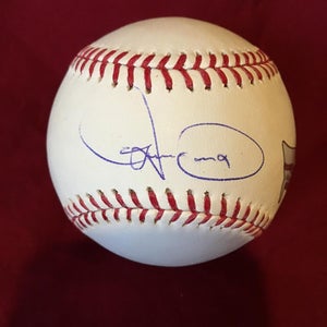 Domonic Brown Philadelphia Phillies Signed Autographed OML Baseball Ball MLB Authenticated