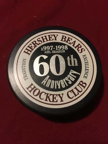 Hershey Bears 60th Anniversary AHL Hockey Puck