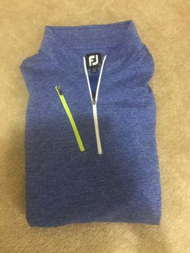 Footjoy Heather PinStripe Half-Zip Pullover