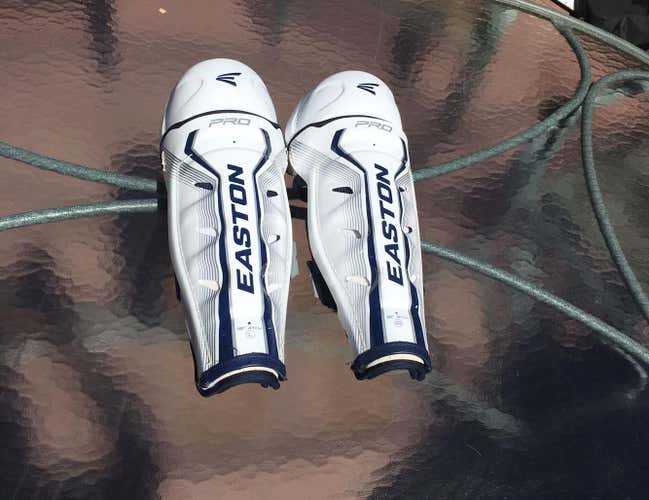 Pro Stock Lightly Used Easton Pro Shin Pads 15”