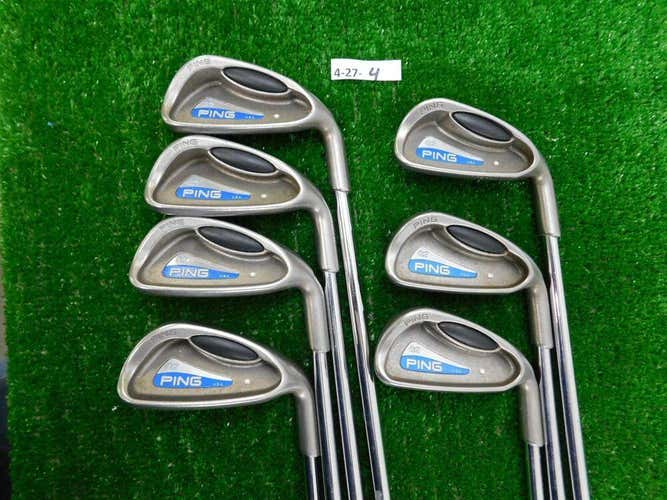 Ping G2 Irons 3-9 Cushin AWT Stiff Steel Silver Dot 3.75* Upright (Firm Price. No Trades)