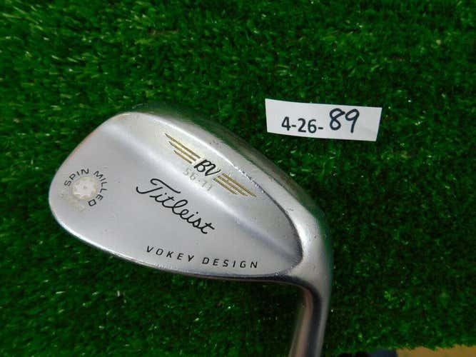 Titleist Vokey SM4 Tour Chrome 56* 11* Sand Wedge Dynamic Gold Steel (Firm Price. No Trades)
