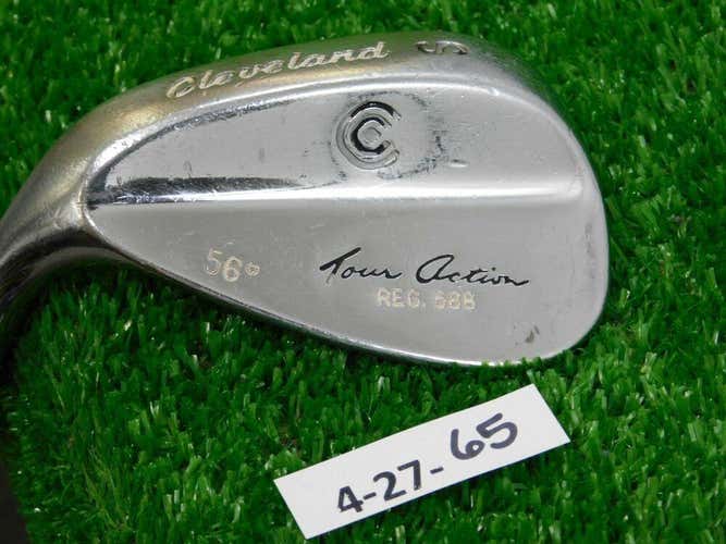 Cleveland 588 Chrome 56* Left Hand S Sand Wedge True Temper Steel (Firm Price. No Trades)