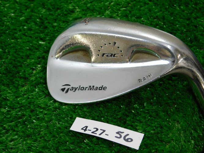TaylorMade RAC Chrome 52* 8* Gap Wedge Stiff Steel Mid +1" (Firm Price. No Trades)