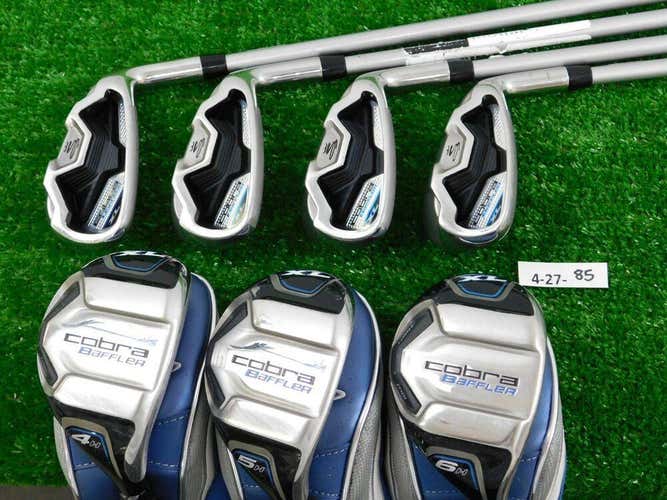 Cobra Baffler XL Combo Irons 4-6H & 7-P 60g Regular Graphite (Firm Price. No Trades)