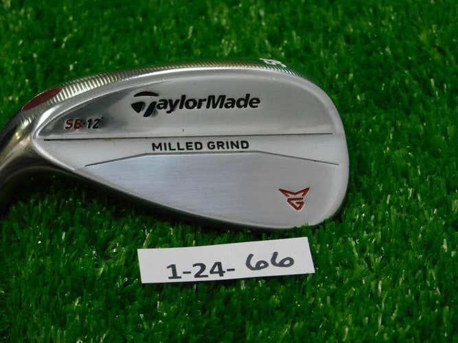 TaylorMade Milled Grind SC 56-12* Left Hand Sand Wedge Standard Bounce DG Steel (Firm Price. No Trad