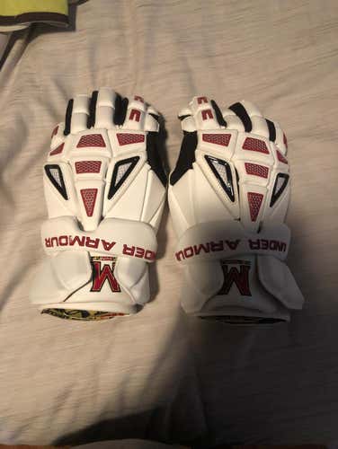 2017 National Lacrosse Champion Maryland team issued gloves