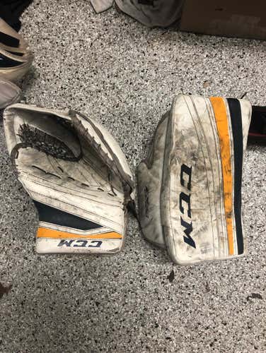 CCM Extreme Flex Pro Glove And Blocker