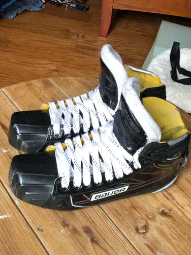 Bauer 1s Goalie Skates, Without Holders, Size 9