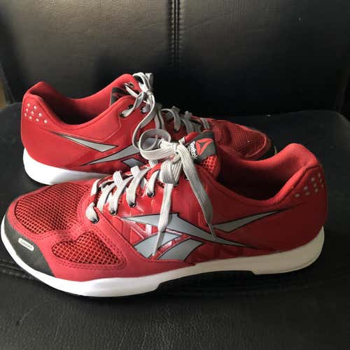 Calgary Flames Team Issued Pro Stock Reebok Trainers Size 9.5
