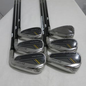 TaylorMade RocketBladez HL Iron Set - 6-PW, AW - Regular Flex Graphite - NEW