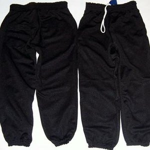 Dalco Youth Pull Up Baseball Pants BLACK XL 2 Pairs Pack  MAKE OFFERS