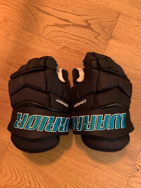 Erik Karlsson Warrior Covert QRE Sharks gloves 13”