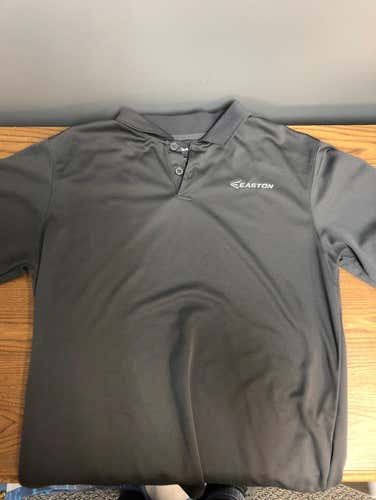 Easton Hockey Polo Grey Sr Large