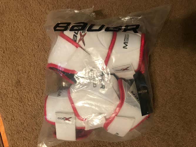 Bauer Vapor X900 red white Elbow Pads