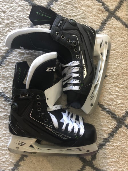 New CCM RibCor 50K Senior Pro Stock Size 8.5