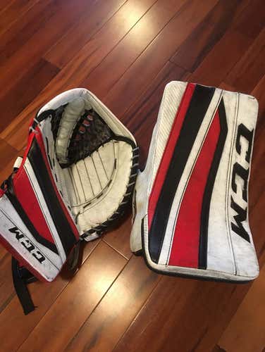 CCM EFlex II Pro Glove and Blocker