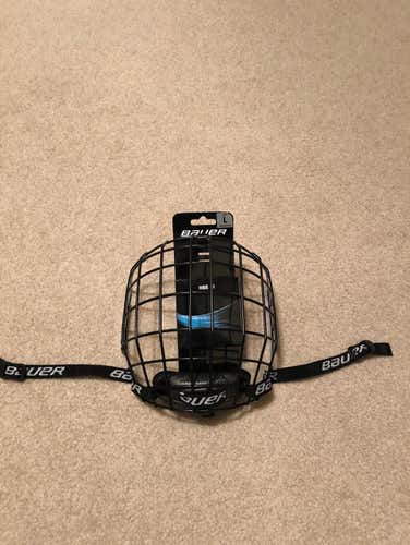 Bauer Prep RBE III i2 Cage Black White Senior Large