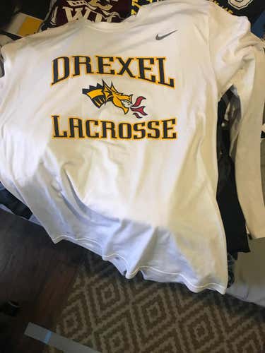 Nike Dri-Fit Drexel Lacrosse Long Sleeve Shooting Shirt