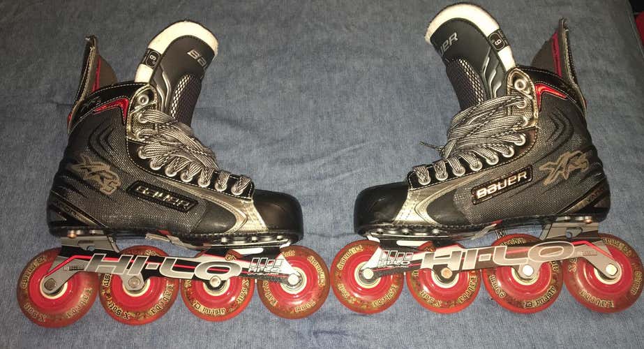 Bauer Vapor XR5 Roller Hockey Skates Size 6 Barely Used