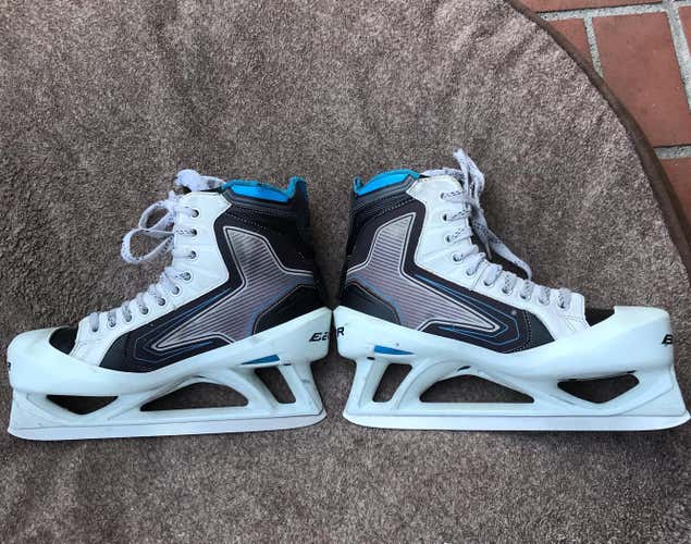 Used Bauer Reactor 5000 Goalie Skates