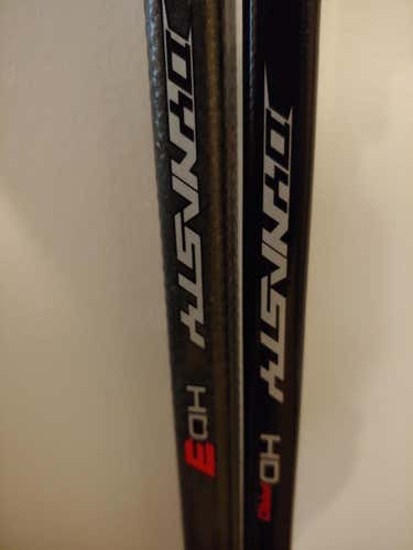 2 x Sticks (Warrior Dynasty HD Pro & HD3) Righty  Grip Mid W03 Intermediate 54"