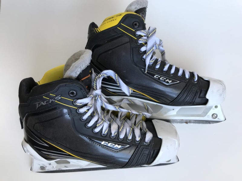 Pro Stock CCM Tacks Goalie Skates - Size 11D