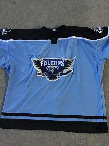 Pro Stock Stock Fresno Falcons ECHL Goalie Game Jersey size 58G