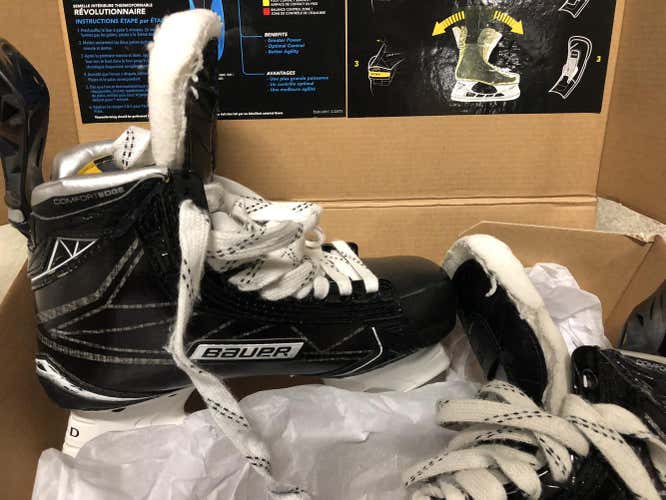 Very Slightly Used Demo Unit Bauer 1S Skates Junior Size 3
