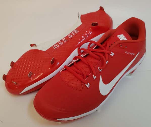 Nike Air Clipper (US Size 14) Men's Red Baseball Cleats New