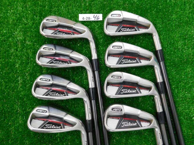 Titleist AP1 710 Irons 4-P & W Aldila VS Proto-T 75 Regular Graphite(Firm Price. No Trades)