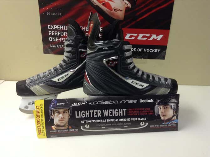 New CCM U+ Crazy Light  Senior Size 9