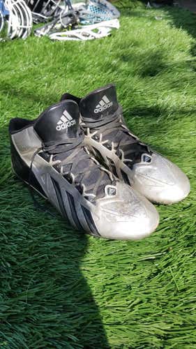 Adidas Silver Cleats
