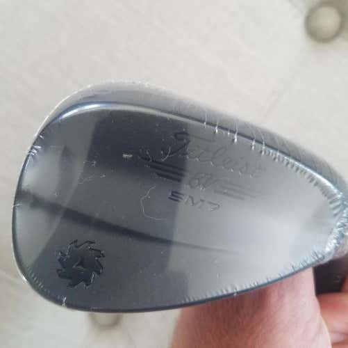 New Titleist  SM7 Jet Black Wedge
