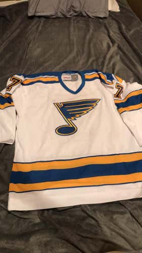 Signed Gary Unger St.Louis Blues Jersey