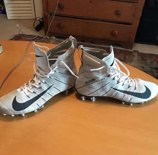 Nike Vapor Untouchable 3 Elite Navy Blue And White Size 12
