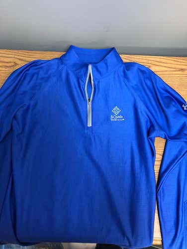 Under Armour Blue La Quinta Golf  1/4 ZIP Sr Large