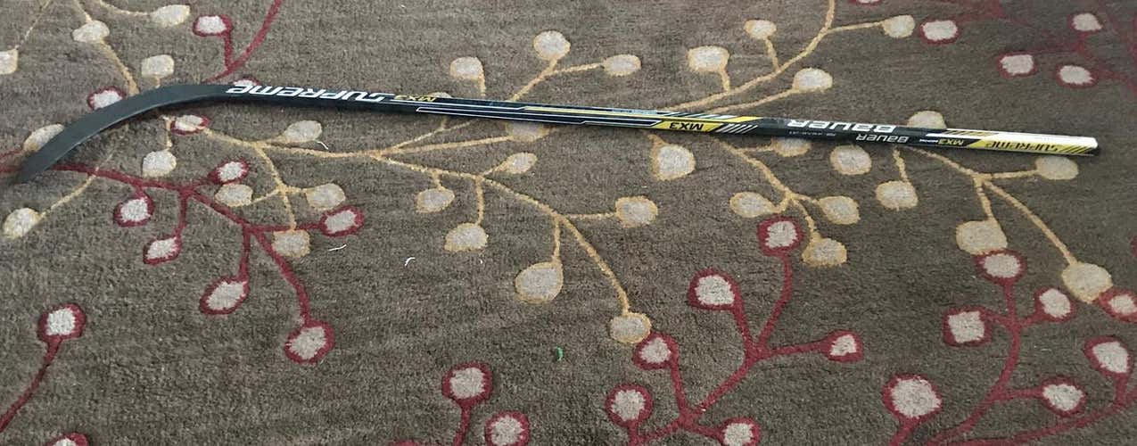 Bauer Supreme MX3 New Right Handed RARE CURVE