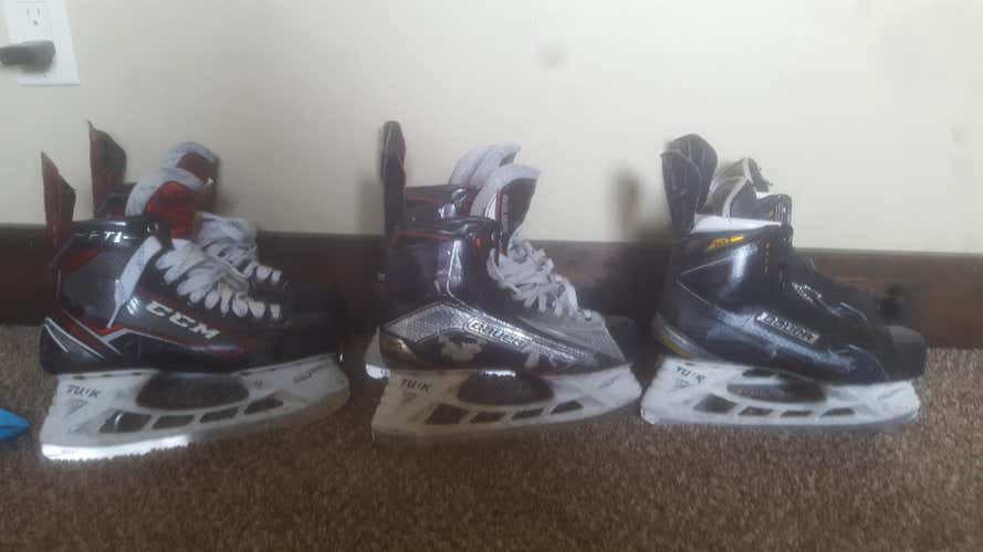 Bauer & CCM Senior Pro Stock Size 8