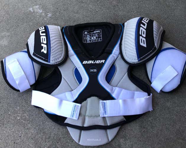 Used Bauer Supreme One55 Shoulder Pad (Sr. medium)