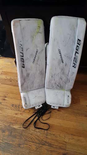 Bauer S190  Intermediate Goalie Leg Pads - Medium