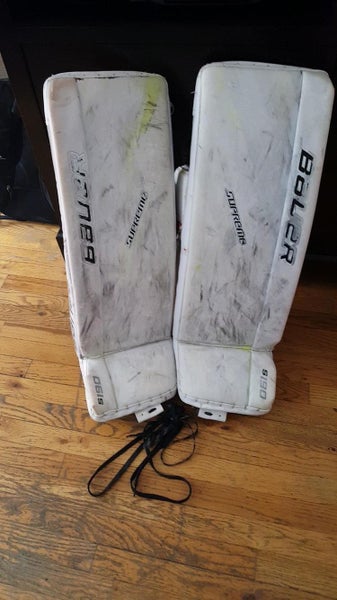 Bauer S190 Intermediate Goalie Leg Pads - Medium