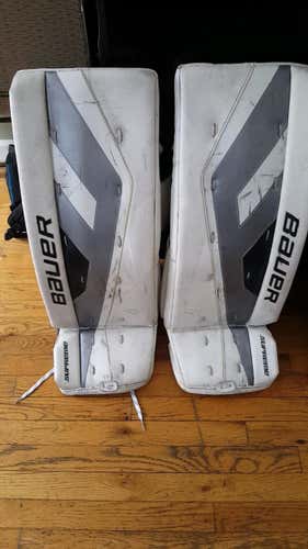 Nike Bauer Supreme One.7 Junior Goalie Pads 30+1